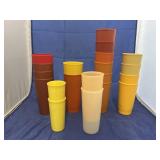 Vintage Tupperware Drinking Glasses