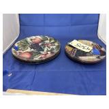 3 - Small & 3 Large Plates