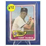 1965 Topps Baseball Tony Kubek