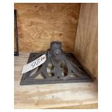 Cast Iron Base 10"x10"