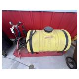 Gas Powered Sprayer 55 Gal Tank