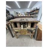 Wood Vintage Table Saw 33'L x 30'W x 34'H