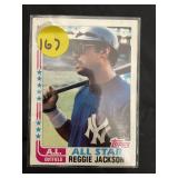 Topps All Star Sports Card - Reggie Jackson