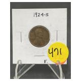 1924 S Penny Fine.