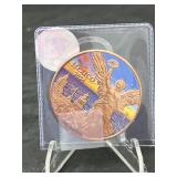 2024 1 Oz Mexico .999 Pure Copper Coin.