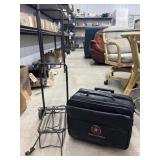Rolling Work Computer Case w/Cart