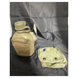 Military Issue Canteen & Medical Pouch