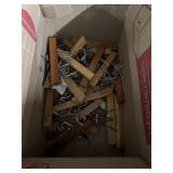 Box of Wood Hangers