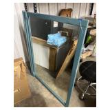 Wood Framed Wall Mirror 39'x47'