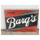 Barq's Rootbeer Metal Single Sided Sign 16'x12'