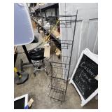 6-Tiered Hanging Metal Rack 11'x48'