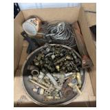Assorted Pipe Fittings - Winch Cable & More