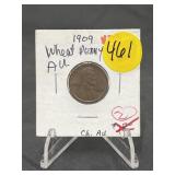 1909 P VDB Wheat Penny Uncirculated.
