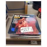 Stack of Assorted Vinyl Records 88's approx 21