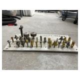 Carbide Bits on Organizing Board
