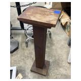 Wood Pedestal 7'x10'x29'H