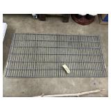 2 - Metal Wire Racks 24'x48'