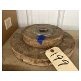 2-Tiered Wood Riser 12'Dia