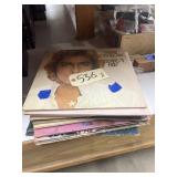 Stack of Assorted Vinyl Records 88's approx 19