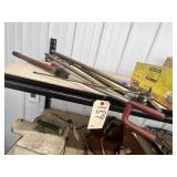Vintage Steering Wheel Lock & Tripod