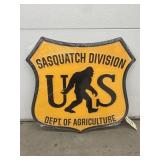 Sasquatch Division Highway Metal Single Sided
