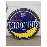 Moon Pie Metal sign 24' Dia