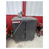 Metal Parts Cabinet w/Contents