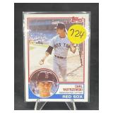 1983 TOPPS HOF CARL YASTRZEMSKI CARD