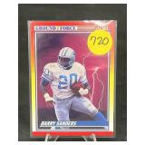 2ND YR CARD 1990 SCORE HOF BARRY SANDERS