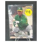 1998 FLEER HOF RICKEY HENDERSON CARD