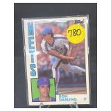 ROOKIE CARD 1984 TOPPS TRADED RON DARLING