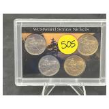 Westward Series Nickels P and D