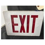 Lighted Exit Sign