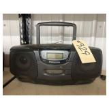 Panasonic CD/Cassette Player Boombox w/Cord