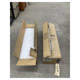 2 Boxes - Crown Bolt 2-1/4' Glass Light Fixtures