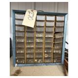 Organizing Bin w/Bolts & Nuts 13'x6'x13'