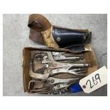 Leather Holster & Clamps