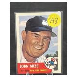 TOPPS ARCHIVES HOF JOHNNY MIZE CARD