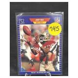 EARLY CARD 1989 PROSET HOF JERRY RICE