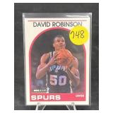 ROOKIE CARD 1989 NBA HOOPS HOF DAVID ROBINSON