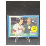 ROOKIE ALL STAR CARD FLEER CANSECO/JOYNER