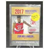 LIMITED EDITION ROOKIE CARD ZION WILLIAMSON