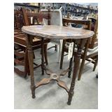 Wood Side Table 26'x26'x29'H