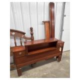 Wood Bed Frame & Headboard 58'W x 36'H