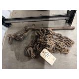Binder & Medium Duty Log Chain w/2 Hooks