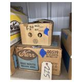 2 - Boxes Assorted Canning Jars