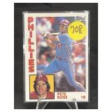 1984 TOPPS PETE ROSE CARD