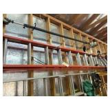 Werner Fiberglass Extension Ladder 24