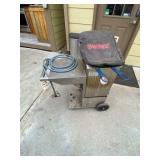 Bayon Classic 2-basket Deep Fryer on Cart