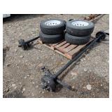 4 - Rims with Axles